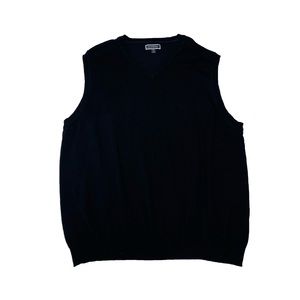 Black Club Room sweater vest